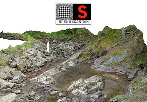 Forest stream, river 16K
