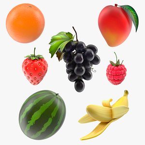 Cartoon Fruits Collection 5