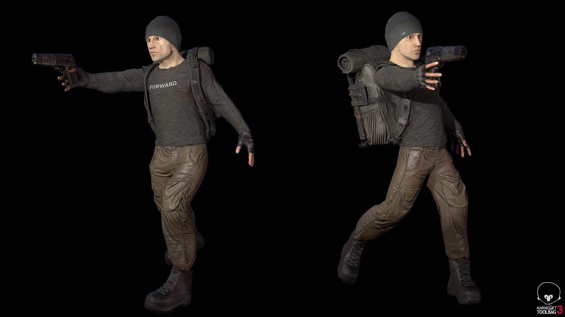 3D Survival Man model https://p.turbosquid.com/ts-thumb/d3/oA9t2R/Gh/screenshot00522313/png/1646667525/1920x1080/fit_q87/3fea6fb550c669367cd50f8cfb3f78d3bb943a5c/screenshot00522313.jpg