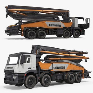 Mercedes Liebherr Concrete Pump Dirty Simplified