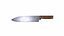 Cuchillo de cocina antiguo retro de bajo contenido de poliéster PBR