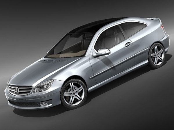 modelo 3d Mercedes CLC 2008-2011 - TurboSquid 569426