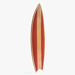 3ds surfboard surf board