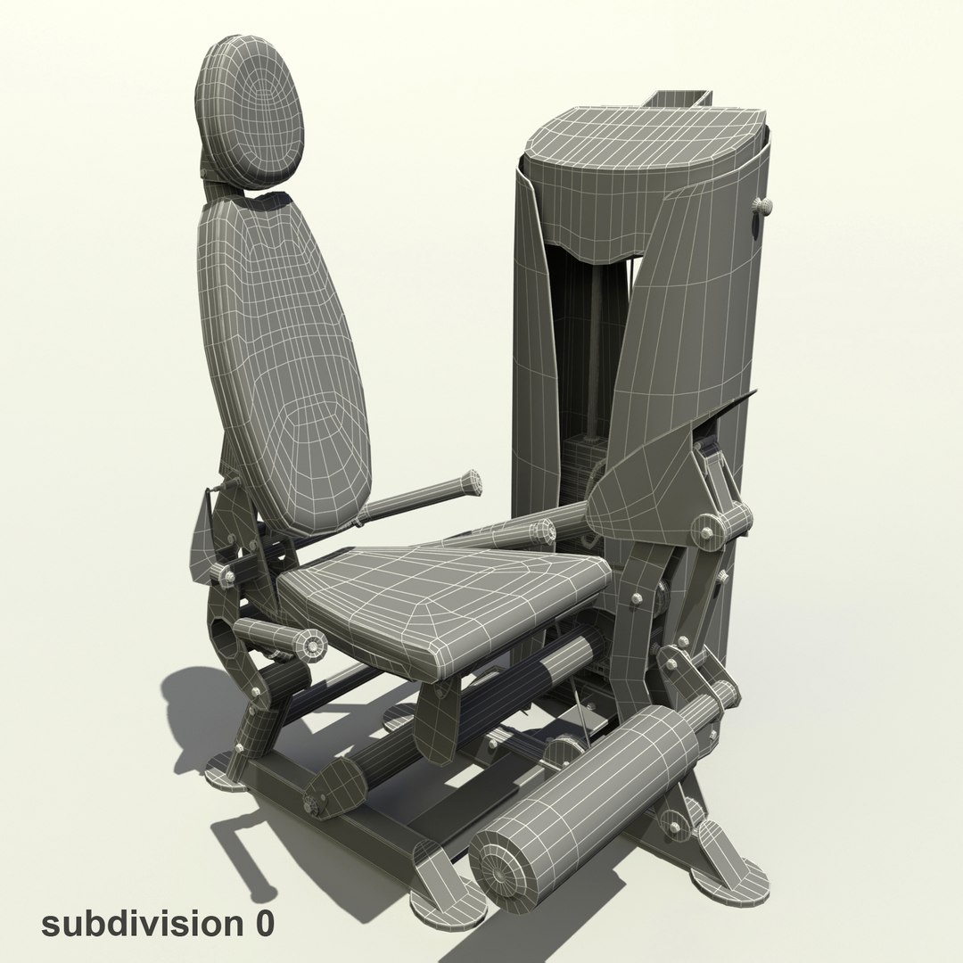 Leg Extension 3d Model