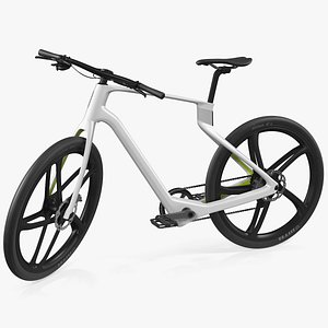 Superstrata E Carbon Electric Bike White Rigged