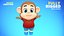 Monkey Chimp Primate Animated Rigged