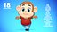 Monkey Chimp Primate Animated Rigged
