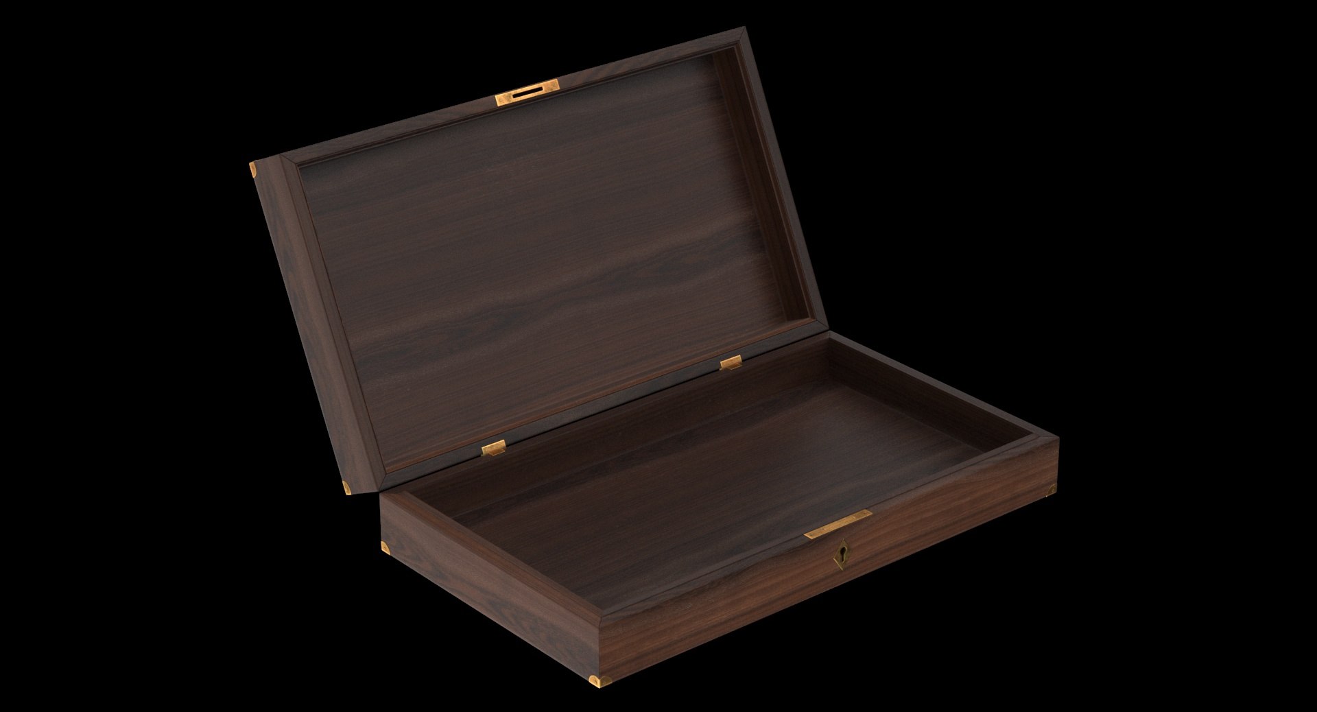 3D wooden box model - TurboSquid 1253530