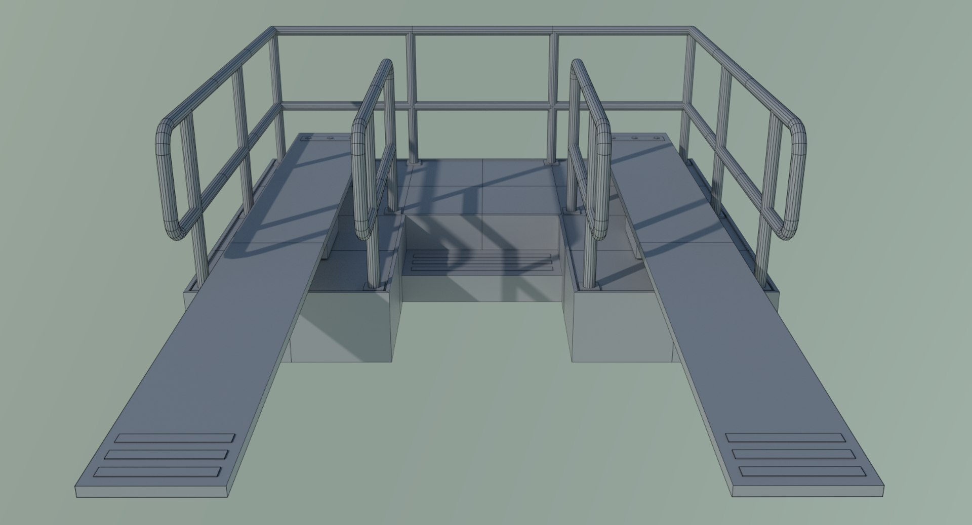 diving board 3d model