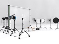 Studio Photography Lighting Models