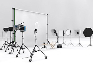 Studio Photography Lighting Models
