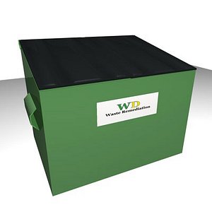3ds max trash dumpster