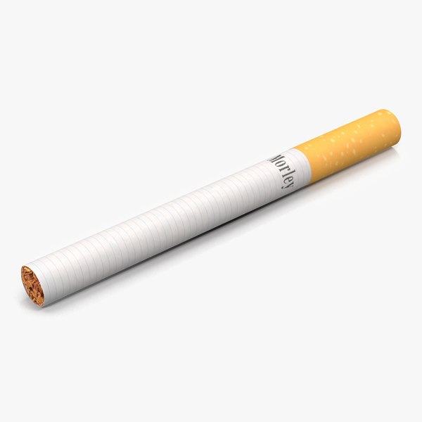 3d model of snuffed cigarette