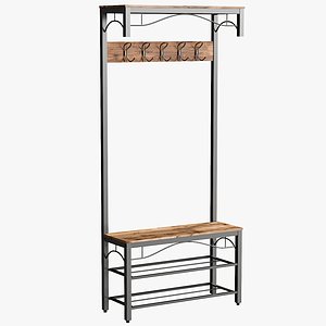 Hall Tree With Storage Bench