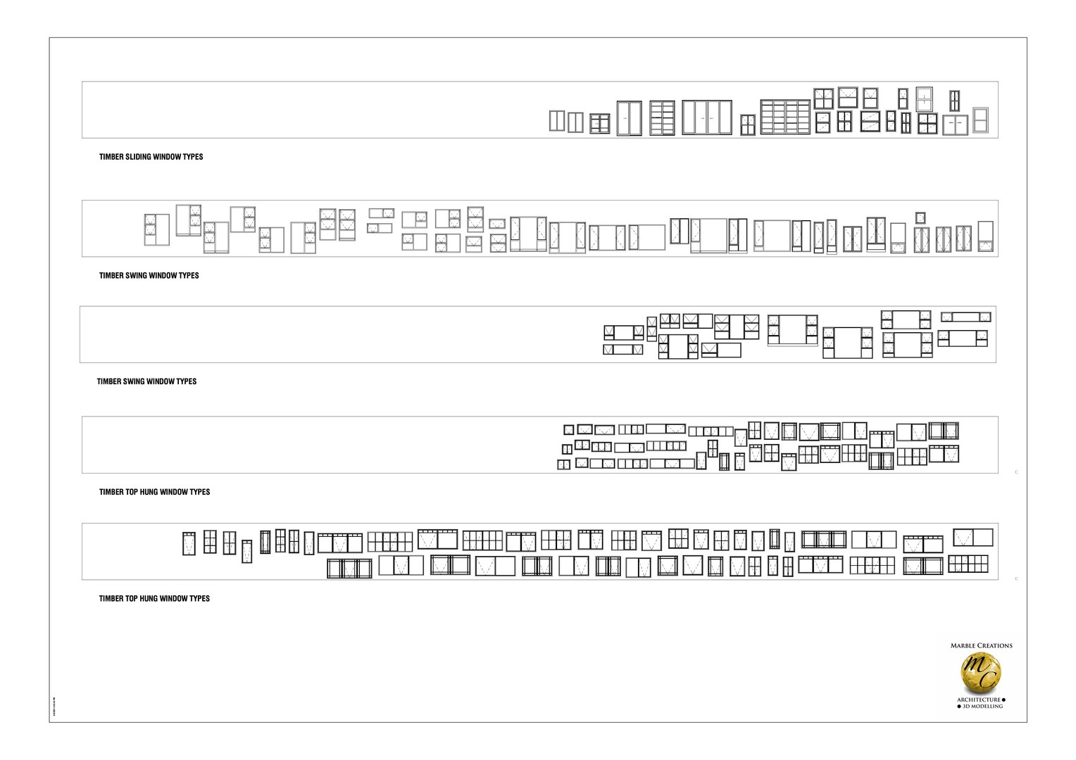 Windows sourced 637 different types 3D model - TurboSquid 1566674