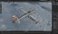 Le modèle de jeu peint à la main du F-84B Thunderjet