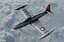 Le modèle de jeu peint à la main du F-84B Thunderjet