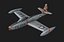 Le modèle de jeu peint à la main du F-84B Thunderjet