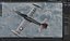 Le modèle de jeu peint à la main du F-84B Thunderjet