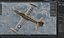 Le modèle de jeu peint à la main du F-84B Thunderjet