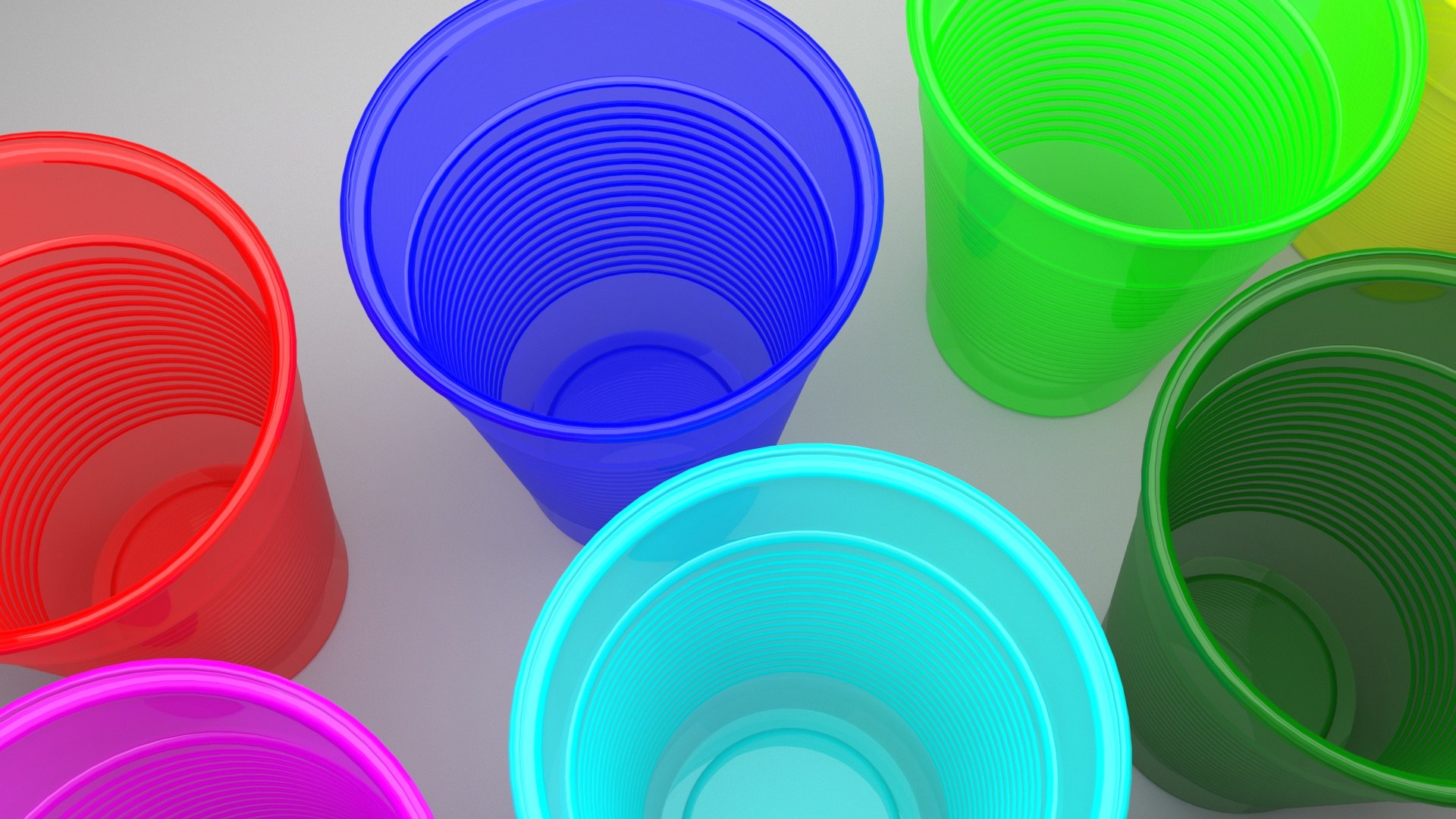 3D Colored Plastic Cups Set https://p.turbosquid.com/ts-thumb/d4/KBle2M/NX/plasticcupsset9/jpg/1647108984/1920x1080/fit_q87/f8c25034581cab03d6424080b2ad965cd76df890/plasticcupsset9.jpg