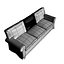 Sofa Chair 3 sides