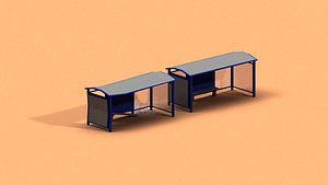 Post Apocalyptic Bus Stop