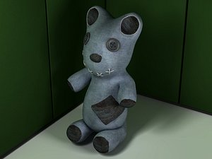 teddy bear ragdoll 3d model
