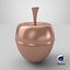 Bowls Apple Bronze