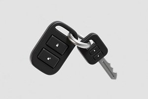3D Car Key 3d model model