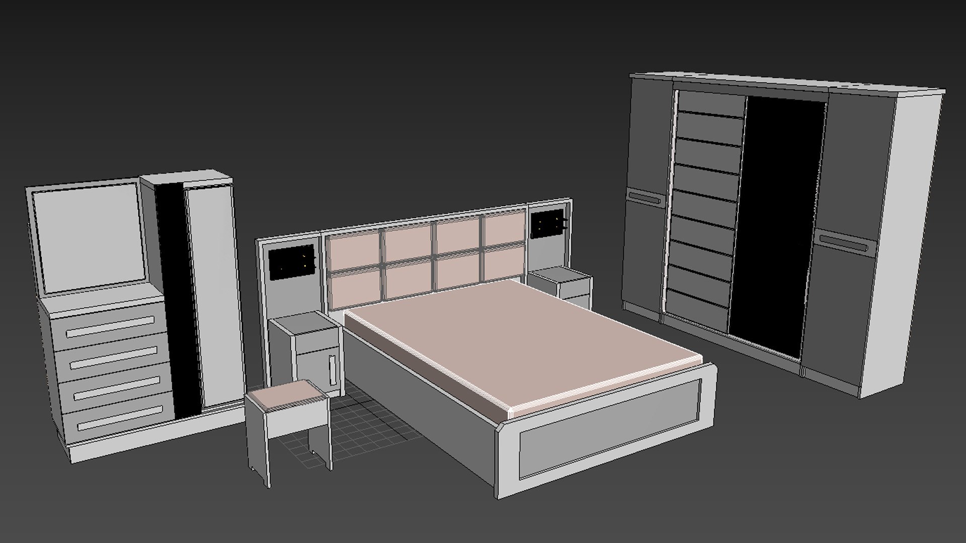 3D Bedroom furniture Set https://p.turbosquid.com/ts-thumb/d4/bpaGTK/WC/preview_06/jpg/1671522036/1920x1080/fit_q87/8de8f05359544ab9614580a0fbe6881310579cab/preview_06.jpg