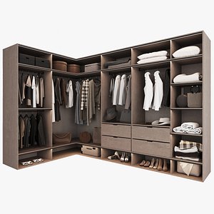Wardrobe with filling