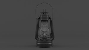 3D Kerosene Lamp model