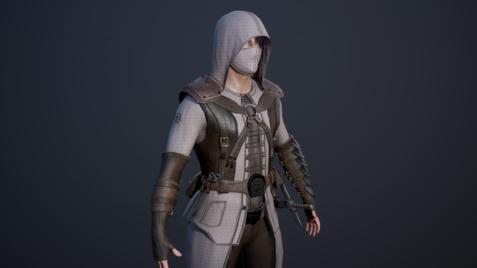 Character Assassin Secretive 3D Model - TurboSquid 1544638