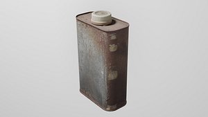 Rusty Container 3D model