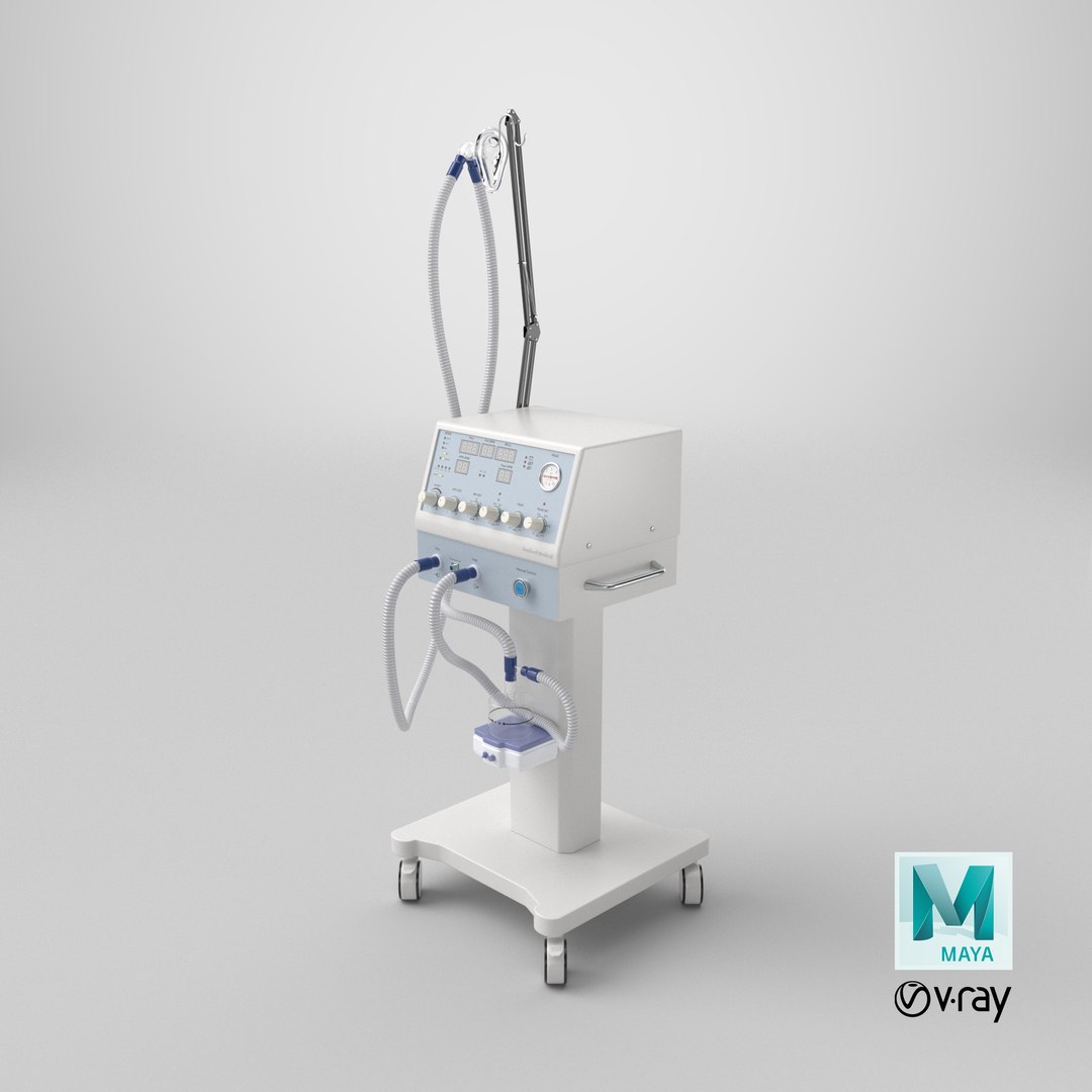 Mobile Electric Medical Lung Ventilator(1) model https://p.turbosquid.com/ts-thumb/d4/ls8GyU/1W/stemcell_maya_vray_render/png/1791552747/1920x1080/fit_q87/f002130dede1bcdd3d03a5ce9e6ae90a9dcd659b/stemcell_maya_vray_render.jpg