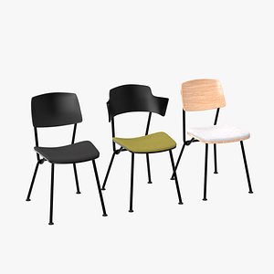 Modern Strain Chair 3D