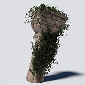 Overgrown Column
