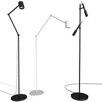 A set of floor lamps. IKEA NYMNE. PANZERI TUBINO