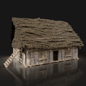 Next Gen AAA THATCHED FANTASY MEDIEVAL WOODEN HOUSE COTTAGE HUT
