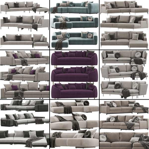 Natuzzi 3D Models for Download | TurboSquid