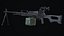 PKP Pecheneg machine gun with an optical sight 1P29