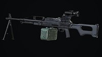 PKP Pecheneg machine gun with an optical sight 1P29