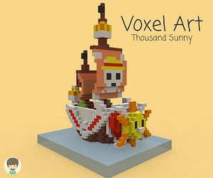 nanoblock thousand sunny model