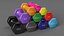 Vinyl Dumbbell Set