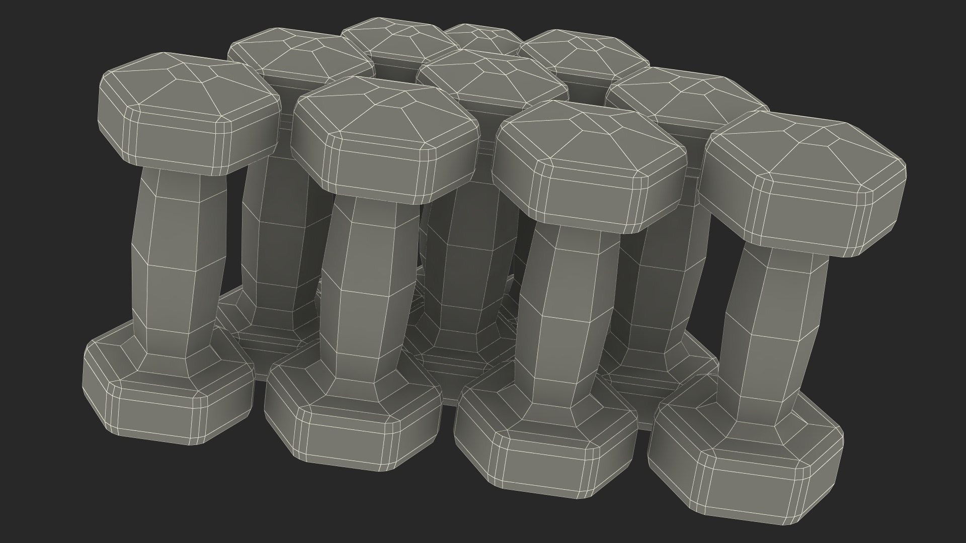 3D Vinyl Dumbbell Set https://p.turbosquid.com/ts-thumb/d5/GihIqb/Fm/vinyldumbbellsetmb3dmodel027/jpg/1696709176/1920x1080/fit_q87/a6967a75c12a36536850406c601c0ab2e6ac3efa/vinyldumbbellsetmb3dmodel027.jpg