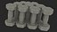 Vinyl Dumbbell Set