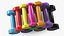 Vinyl Dumbbell Set
