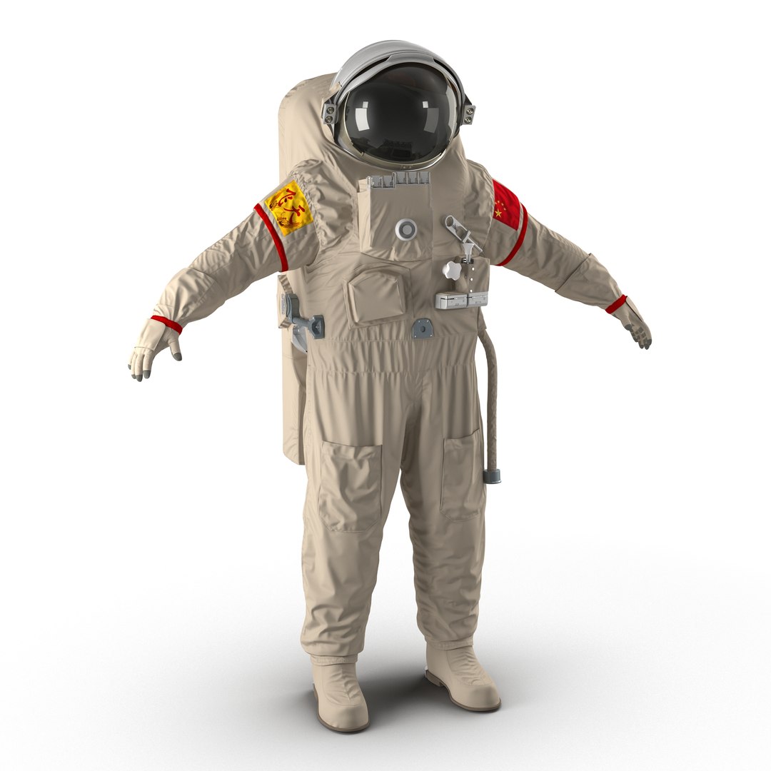 Chinese Space Suit Feitian 3D model preview