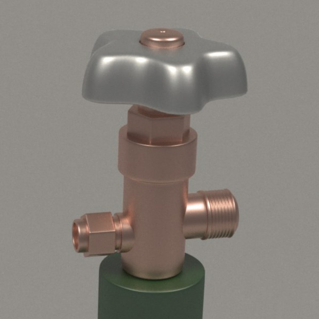 Gas Container 3d 3ds